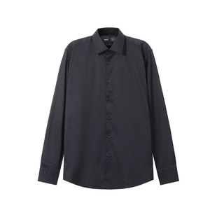 弹力斜纹修身 版 长袖 Hugo 银泰百货 男士 衬衫 300095 Boss雨果博斯