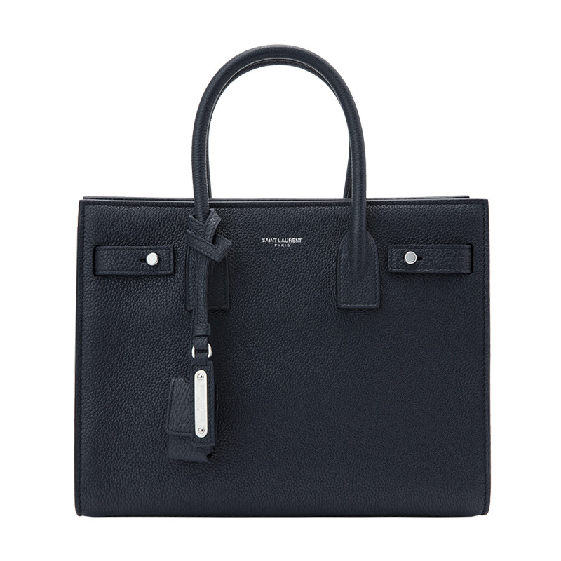 SAINT LAURENT BABY SAC DE JOUR风琴褶牛皮革女士手提包