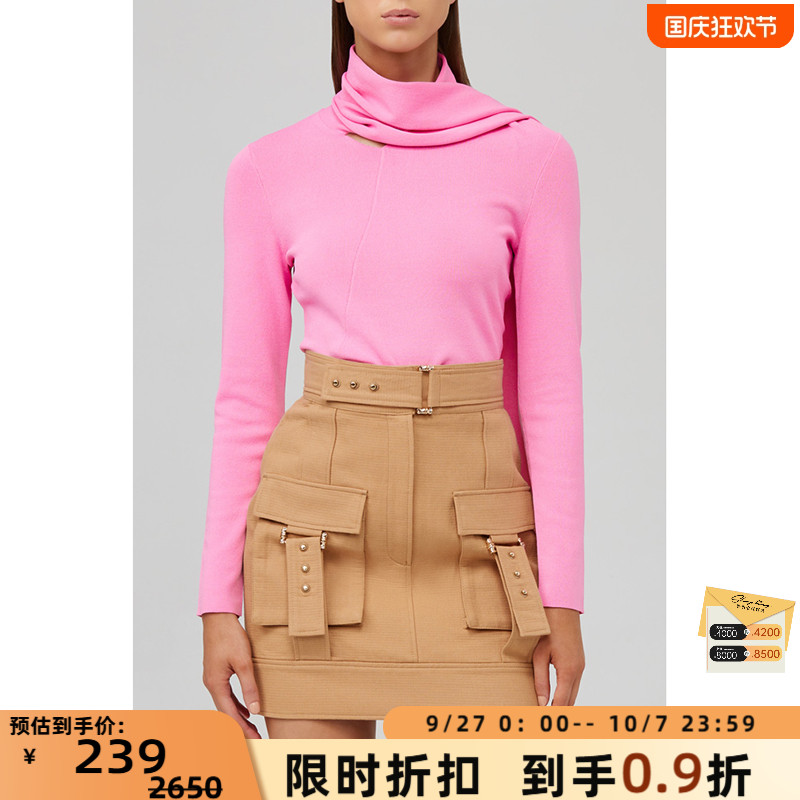 复古风铆钉日常休闲短款半身裙