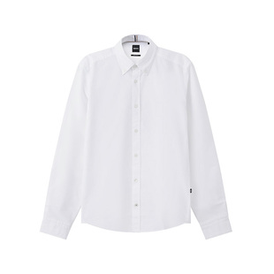 Boss雨果博斯 银泰百货 男士 衬衫 300095 black系列长袖 Hugo