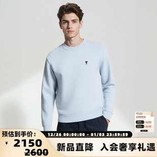 棉质圆领卫衣银泰百货 Ami 爱心经典 秋冬男女同款 300217 Paris