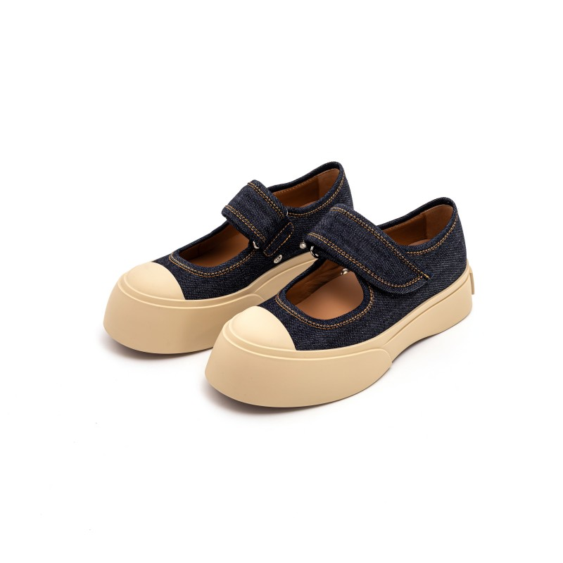 ţ����ɫ 36 MARNI ����Ůʿţ����Բͷǳ���𽺵�ƽ��Ь��̩�ٻ���Ʒ301574