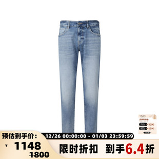 银泰百货 Hugo orange系列复古牛仔裤 男士 300095 Boss雨果博斯