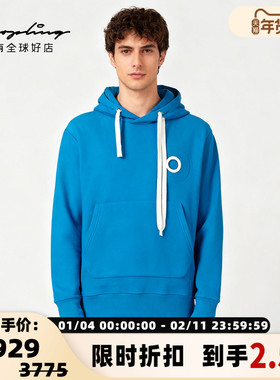 Craig Green 秋冬款男士加绒印花连帽卫衣银泰百货精品 301596