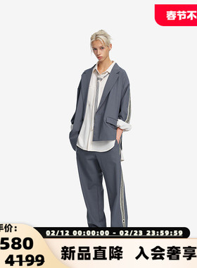 PROJECTJOIN 秋冬款男士非对称羊毛休闲西服外套银泰百货 300228