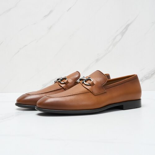FERRAGAMO/菲拉格慕  春夏款男士FOSTER休闲皮鞋银泰百货 301596