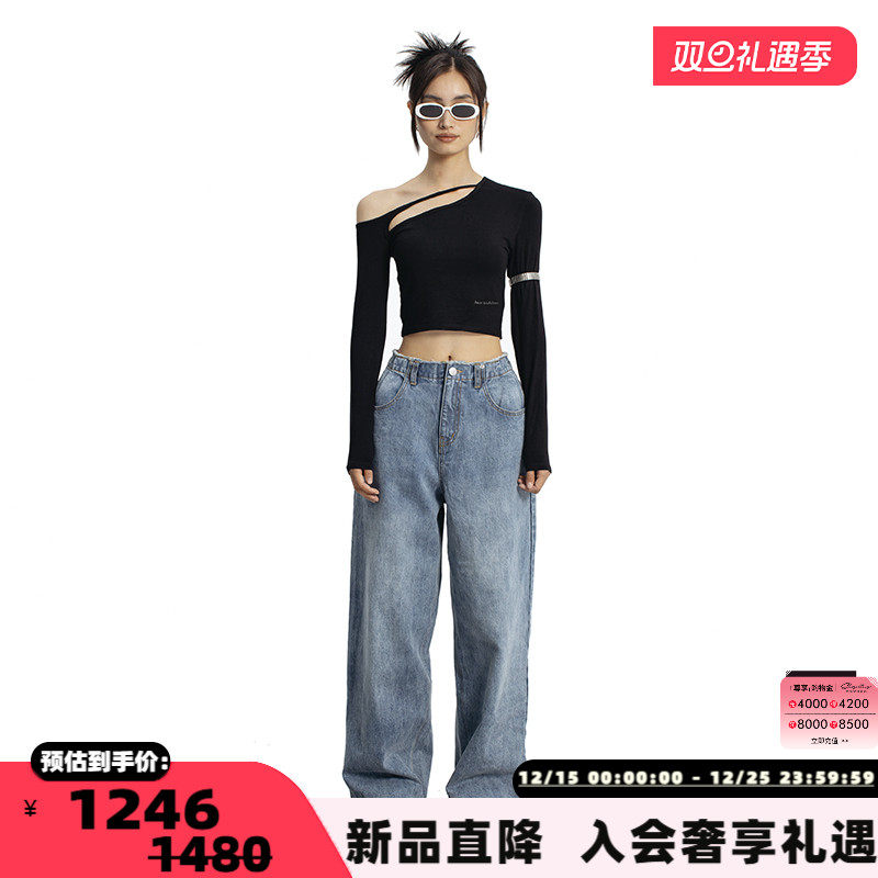 ANNANDELMAN露肩解构上衣