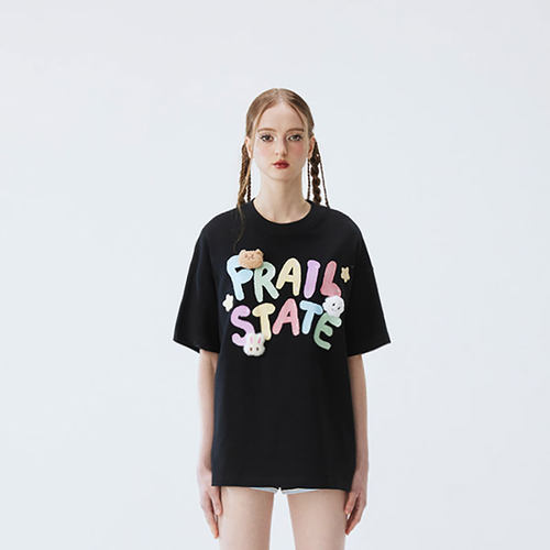 FRAILSTATE男女款LOGO玩偶T恤