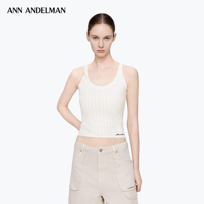 ANN ANDELMAN 26春夏女士花边装饰假两件修身显瘦吊带背心 301286
