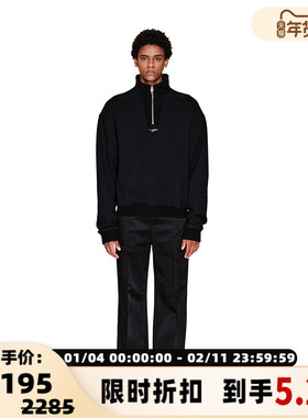 The Last Redemption 春秋款男女同款半拉链高领卫衣 301460