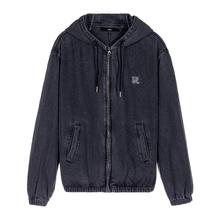 LMC 秋冬男士连帽牛仔夹克外套水洗产品银泰百货精品 301574