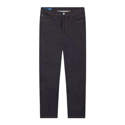 ACNE STUDIOS 男士休闲纽扣款直筒水洗休闲牛仔裤银泰 301604