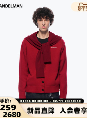 ANN ANDELMAN  25秋冬男女同款披肩连帽针织开衫银泰百货 301286