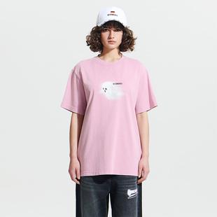 T恤301446 男女纯棉复古做旧设计圆领短袖 VETEMENTS 25春夏新款