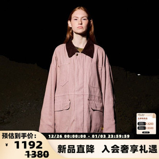 四袋帆布染色翻领夹克银泰百货精品 25春夏男士 301360 CEEC