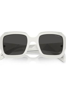 PRADA太阳镜时尚个性大框遮阳镜墨镜 银泰百货精品300211