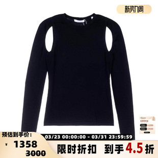 T恤上衣银泰百货精品 秋冬女士圆领长袖 301574 LANG HELMUT