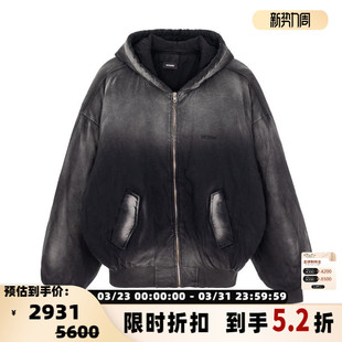 WE11DONE 301574 女士连帽上衣外套夹棉夹克棉服银泰百货精品