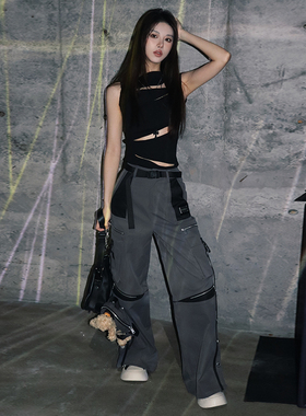 13DE MARZO 春夏立体玩偶机能背包长裤男女同款  300178