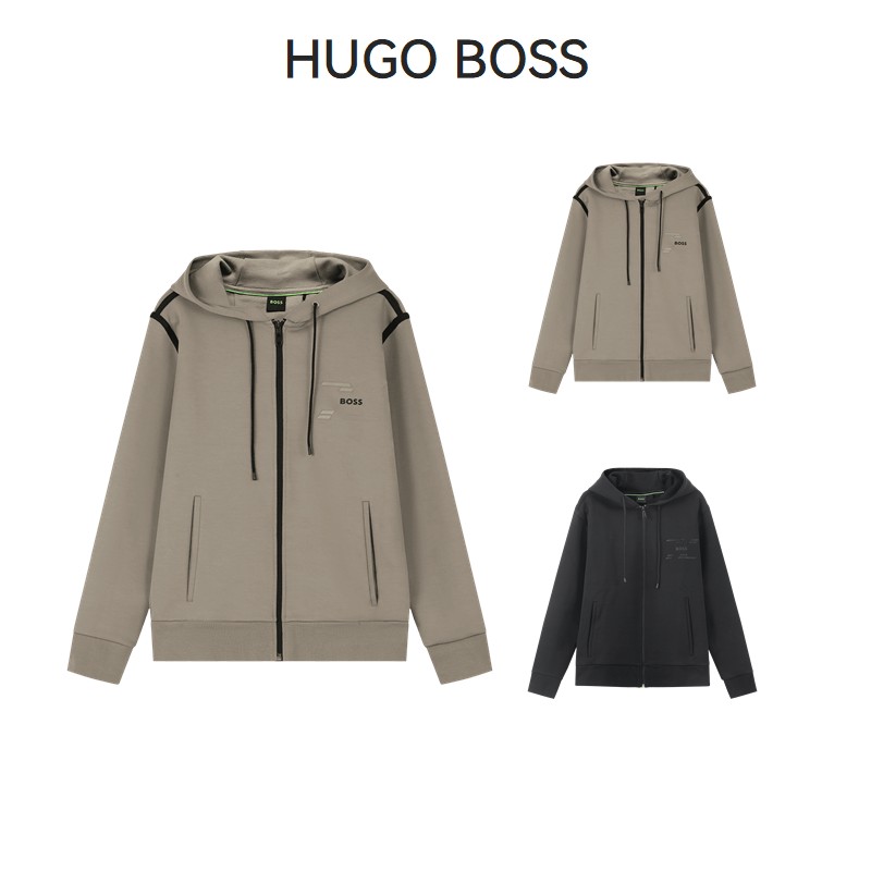 HugoBoss雨果博斯男士拉链卫衣