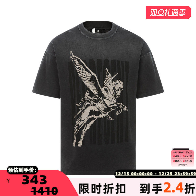 REPRESENT休闲圆领短袖T恤