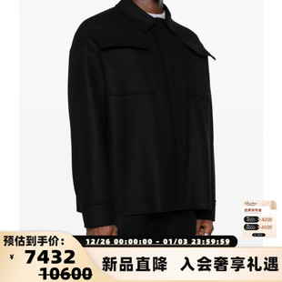 宽松休闲夹克外套银泰百货 秋冬绵羊毛混纺男士 301574 SANDER JIL