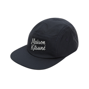 MAISON KITSUNE 棉质字母刺绣女士平檐棒球帽鸭舌帽银泰 折扣