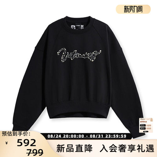 VETEMENTS女纯棉圆领卫衣