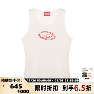 301574 女士LOGO标宽肩带休闲背心上衣银泰百货 DIESEL 春夏新款