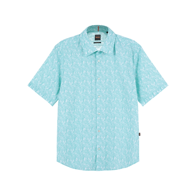 HugoBoss男士短袖衬衫