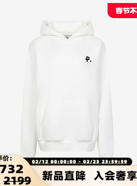 PROJECTJOIN男士卡通刺绣LOGO长袖连帽卫衣 300228