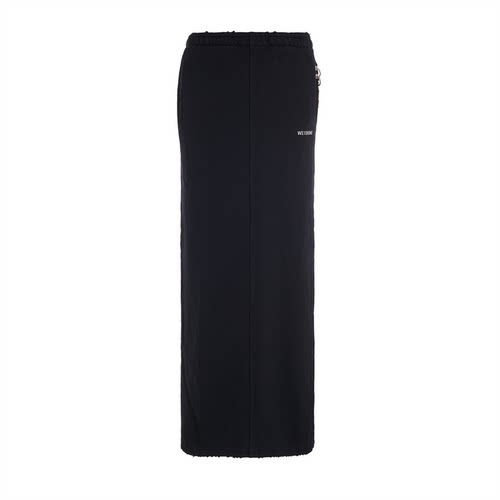 we 11 done女士中长包臀开衩半身裙银泰百货精品 301574