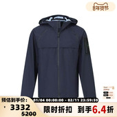 Hugo 300095 green系列防泼水连帽休闲夹克银泰 Boss雨果博斯 男士