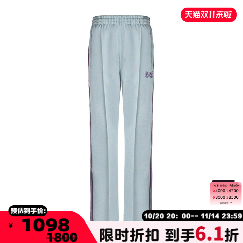 Needles春夏男士时尚百搭休闲运动裤银泰百货精品 301574