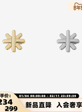 PROJECTJOIN 丁吉尔图形百搭胸针胸花 金/银 银泰百货 300228