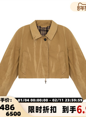 ACNE STUDIOS 新款女士时尚抽绳夹克短外套 银泰百货 301574