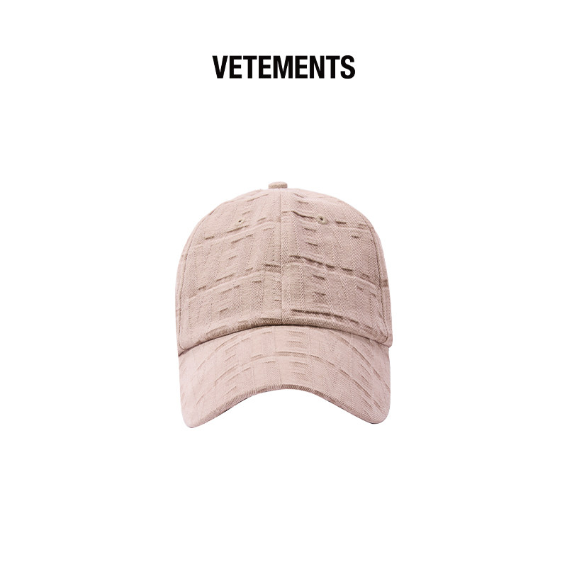 VETEMENTS 年新款四季男女可调节弯檐棒球帽301446图片