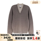 ANDERSON 男士 深灰色圆领毛衣针织衫 银泰百货精品 301574