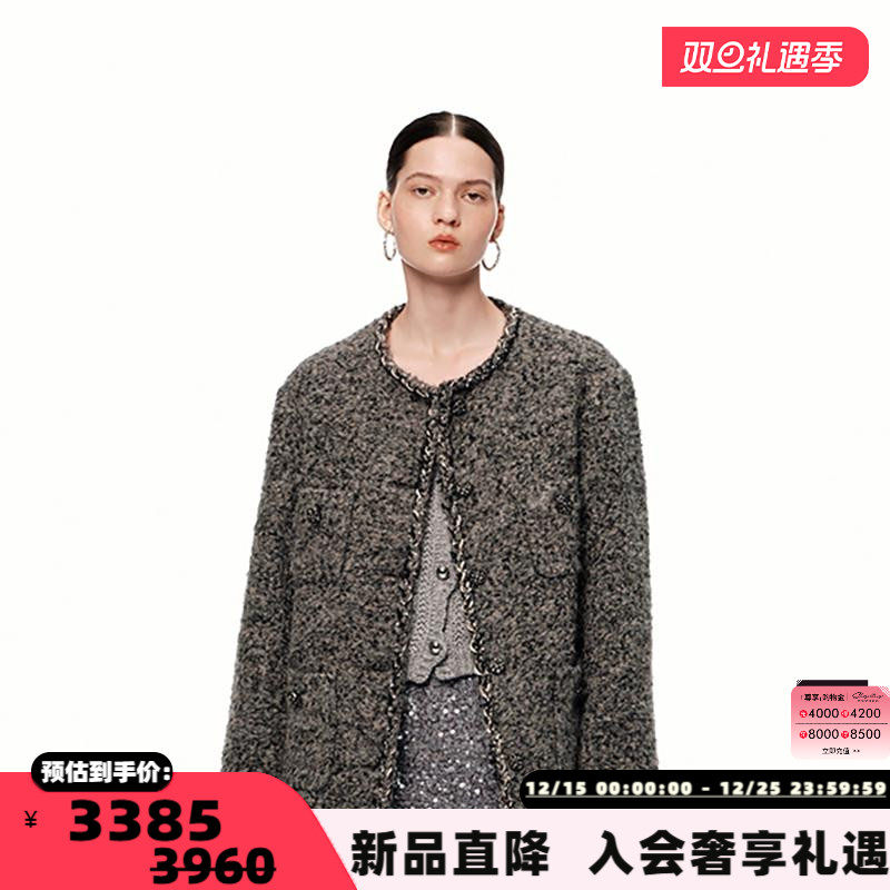 SHROENRO秋冬高级感毛呢外套