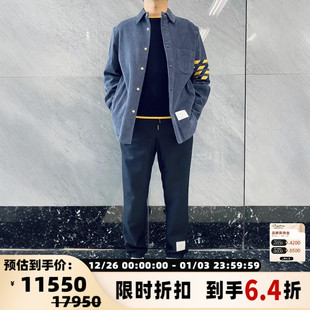 单排扣灯芯绒衬衣外套银泰百货 男士 301596 Browne春夏款 Thom