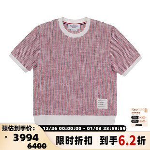 圆领T恤银泰百货精品 THOM 女士棉质短袖 春夏款 301574 BROWNE