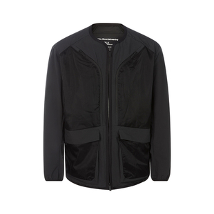 无领休闲宽松夹克外套 白山 银泰 春季 男士 WHITE MOUNTAINEERING
