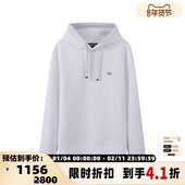 男士 棉质鹰标连帽长袖 卫衣运动衫 Armani阿玛尼EA 银泰百货 300095