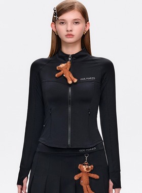 户外穿搭 13DE MARZO 25春夏新款晒伤小熊修身防晒服外套 300178