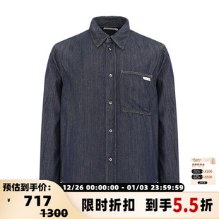 秋冬新款 男士 休闲长袖 Calvin 银泰百货 牛仔衬衫 300217 Klein