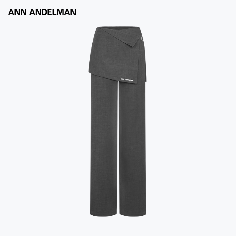 ANN ANDELMAN  25新款女士设计感搭片休闲西裤银泰百货 301286