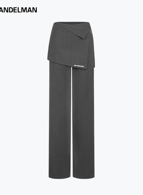 ANN ANDELMAN  25新款女士设计感搭片休闲西裤银泰百货 301286