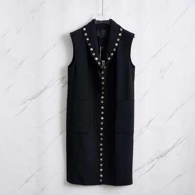 Alexander Wang 25春夏女士纽扣休闲风连衣裙银泰百货精品 301596