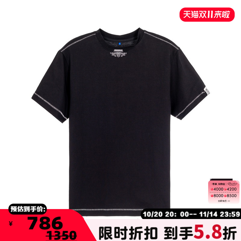 ADERERROR中性短袖圆领短袖T恤