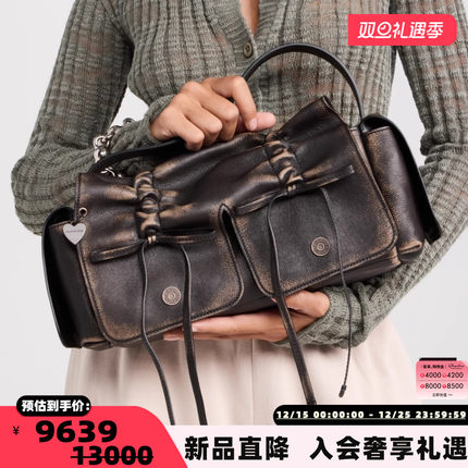 ACNE STUDIOS 25新款男女同款蝴蝶结腋下包手提包银泰百货 301574